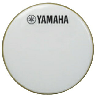 ヤマハレモ バスドラムフロントヘッド BF-AMSW18 18インチ アンバサダースムースホワイト18