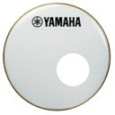 ヤマハレモ バスドラムフロントヘッド BF-AMSWS20 20インチ アンバサダースムースホワイトスモールホールカット20” ドラムヘッド(ドラムセット用)