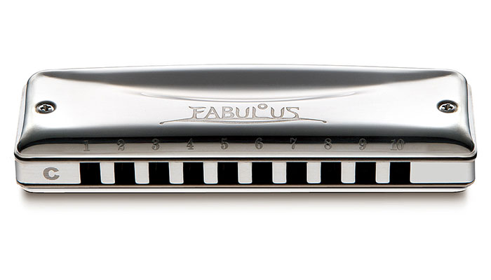 SUZUKI（スズキ）　10穴ハーモニカ　FABULOUS　F-20E