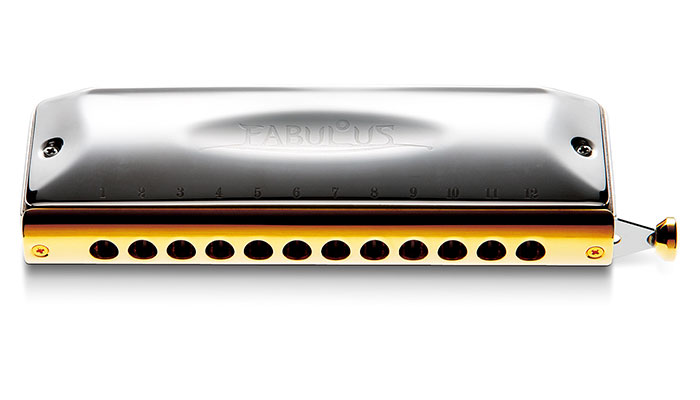 SUZUKI（スズキ）　クロマチックハーモニカ　FABULOUS　F-48S（ファビュラスシリーズ）