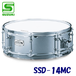 仕　様 材質 スチール胴・コーテッドヘッド ヘッド φ14"　(表)S-TSY-14C　(裏)S-HS-14C ボルト 両締8本ボルト 寸法 φ35x15cm 重量 3.7kg ＊製品の色は実際の色と若干異なる場合があります。＊商品の特長や詳しい仕様は、メーカーサイトにてご確認ください。 メーカー希望小売価格はメーカーサイトに基づいて掲載しています関連商品SUZUKI（スズキ）　スネアドラム（小太鼓）　14インチ　木銅　SS...ヤマハ　コンサートスネアドラム　CSM-1350AII...ヤマハ　コンサートスネアドラム　CSS-1450A...43,010円57,035円57,035円ヤマハ　コンサートスネアドラム　CSS-1465A...ヤマハ　コンサートスネアドラム　CSM-1450AII...ヤマハ　コンサートスネアドラム　CSM-1465AII...61,710円62,645円67,320円ヤマハ　コンサートスネアドラム　スティール　14インチ　KSD-255...幼児用　SUZUKI（スズキ）　マーチングドラム（メタルモデルシリーズ...幼児用　SUZUKI（スズキ）　マーチングドラム（メタルモデルシリーズ...23,375円35,530円35,530円