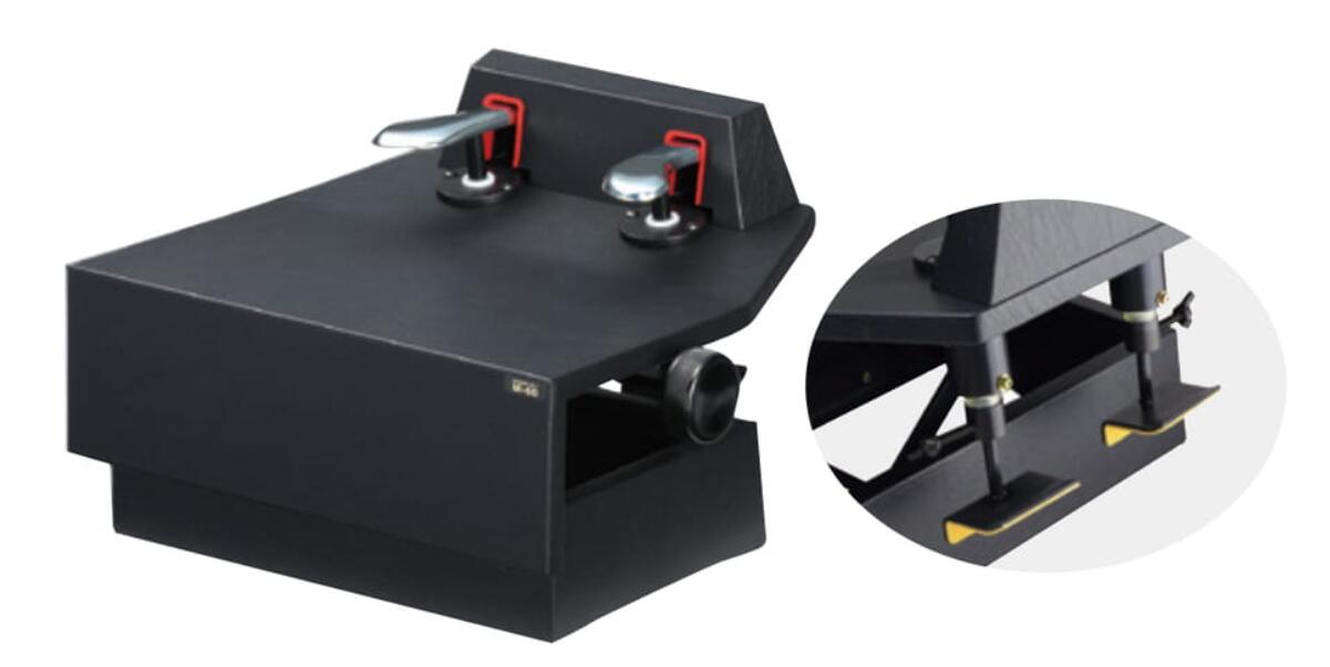 ピアノ補助ペダル M-60 ブラック 日本製の紹介画像3