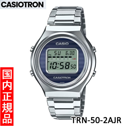 【カシオ・新品】CASIO　CASIOTRON（カシオトロン）　TRN-50-2AJR　メンズ腕時計