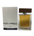 テスター品 DOLCE & GABBANA D&G ザ ワン フォーメン 100ml EDT [並行 ...