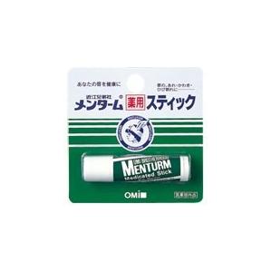 3/6/9/12個セット【メンターム 薬用スティックレギュラータイプ4g】（医薬部外品）