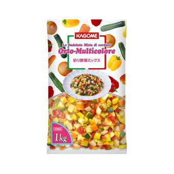 カゴメ 冷凍 彩り野菜ミックス 1kg