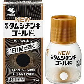 【製品特徴】 水虫・たむしに 1日1回で効く ハケ付で患部に塗りやすい 【成分・分量】 成分（100mL中） 　　　分量 オキシコナゾール硝酸塩　　1g クロタミトン 　　　　　　5g リドカイン 　　　　　　2g グリチルレチン酸 　　　0.5g l-メントール 　　　　　　1g （添加物として、1，3-ブチレングリコール、プロピレングリコール、エタノール、ポリオキシエチレン硬化ヒマシ油、BHTを含有する） 【効能・効果】 みずむし、いんきんたむし、ぜにたむし 【用法・用量】 1日1回、適量を患部に塗布してください 〈用法・用量に関連する注意〉 (1)患部やその周囲が汚れたまま使用しないこと (2)目に入らないように注意すること。万一、目に入った場合には、すぐに水又はぬるま湯で洗い、直ちに眼科医の診療を受けること (3)小児に使用させる場合には、保護者の指導監督のもとに使用させること (4)外用にのみ使用すること 〈使用上の注意〉 してはいけないこと（守らないと現在の症状が悪化したり、副作用が起こりやすくなる） 1．次の部位には使用しないこと (1) 目や目の周囲、粘膜(例えば、口腔、鼻腔、膣等)、陰のう、外陰部等 (2)湿疹 (3)湿潤、ただれ、亀裂や外傷のひどい患部 相談すること 1．次の人は使用前に医師、薬剤師又は登録販売者に相談すること (1)医師の治療を受けている人 (2)乳幼児 (3)薬などによりアレルギー症状を起こしたことがある人 (4)患部が顔面又は広範囲の人 (5)患部が化膿している人 (6)「湿疹」か「みずむし、いんきんたむし、ぜにたむし」かがはっきりしない人(陰のうにかゆみ、ただれ等の症状がある場合は、湿疹等他の原因による場合が多い) 2．使用後、次の症状があらわれた場合は副作用の可能性があるので、直ちに使用を中止し、製品のパッケージを持って医師、薬剤師又は登録販売者に相談すること 　　〈関係部位 症状〉 　　　皮ふ 発疹・発赤、かゆみ、かぶれ、はれ、刺激感、熱感、乾燥感、ヒリヒリ感 3．2週間位使用しても症状がよくならない場合は使用を中止し、製品のパッケージを持って医師、薬剤師又は登録販売者に相談すること 【保管及び取扱い上の注意】 (1) 直射日光の当たらない湿気の少ない涼しい所に密栓して保管すること (2) 小児の手の届かない所に保管すること (3) 他の容器に入れ替えないこと(誤用の原因になったり品質が変わる) (4) 火気に近づけないこと(エタノール含有物) 使用期限内であっても開封後は品質保持の点からなるべく早く使用すること 本剤は合成樹脂等を軟化したり、塗料を溶かすことがあるため、家具や床等につかないようにすること 火気厳禁 第二石油類 危険等級3 エタノール含有物 水溶性 広告文責 株式会社IRIS　　06-6955-8851 区分 日本製・医薬品