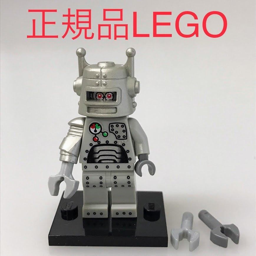 樂天商城 - 正規品 中古 LEGO レゴ ミニフィギュアシリーズ1 ミニフィグ　7　ロボット N0-094 ※おまけ付き　プレート　8683 361