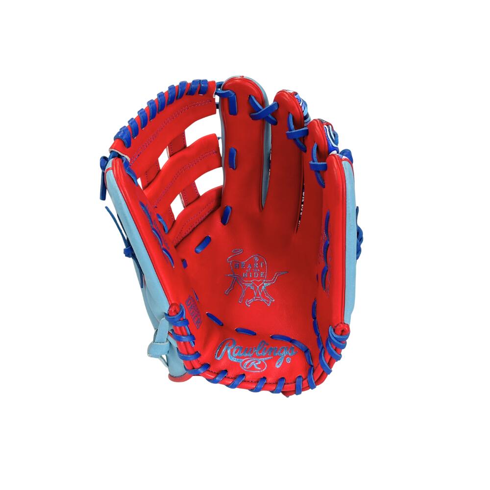ベースボールTSの野球 ローリングス Rawlings 軟式外野手用グラブ タティス・Jr 契約選手モデル WBC仕様 HOHスペシャルオーダー HEART OF THE HIDE 一般 大人 ベースボールTS K-FIELD 送料無料｜アングル3