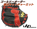 2024年 野球 ハタケヤマ HATAKEYAMA オーダー キャッチャーミット 硬式 キャッチャーミット ゴールドオーダー KG スペシャルプロオーダー 高校野球 大学野球 一般 大人 ベースボールTS K-FIELD 型付け無料 送料無料