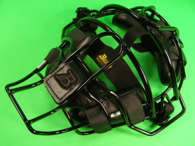 ゼット ZETT 少年軟式審判マスク アンパイヤ 固定スロートガード付き 一体型 ブラック 軽量 大人用 BLM7175A