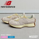 【GW SALE★限定クーポン有り】 ニューバランス スニーカー メンズ レディース NEW BALANCE MS327 シューズ スポーツ ハイテク キレカジ ロゴ 定番 通勤 通学 学生 オフィス 靴 履きやすい ベージュ ホワイト 白 MS327RC