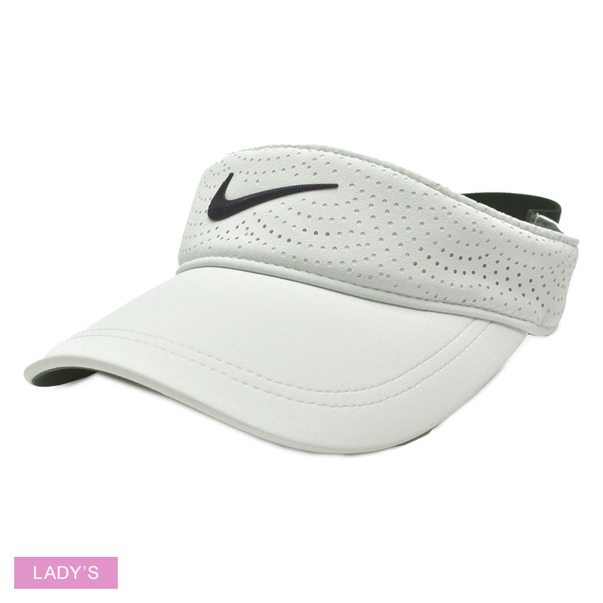 ナイキ ナイキ エアロビルベーシックバイザー キャップ レディース グレー ブラック 黒 NIKE AEROBILL BASIC VISOR BV1080 サンバイザー ブランド 定番 カジュアル シンプル ロゴ アウトドア スポーツ レジャー ランニング 通気 速乾 伸縮 汗止め