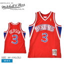 ミッチェル＆ネス ユニフォーム メンズ MITCHELL＆NESS スウィングマンジャージー オーランドマジック 1996-97 アレン アイバーソン NBA ウエア タンクトップ ノースリーブ トップス バスケ バスケットボール スポーツ