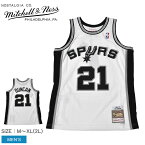 【全品P5倍★SALE】 ミッチェルアンドネス ユニフォーム メンズ MITCHELL ＆ NESS スイングマン ジャージ サンアントニオ・スパーズ 1998-99 ティム・ダンカン NBA バスケットボールジャージ ウエア タンクトップ ノースリーブ トップス ブランド バスケ