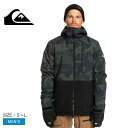 \セール★クーポン配布中/ クイックシルバー MISSION PRINTED BLOCK JK ジャケット メンズ ブラック 黒 QUIKSILVER EQYT...