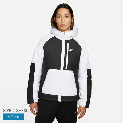 ナイキ ジャケット メンズ NIKE TF RPL レガシー FL フーディ ジャケット ブランド 上着 防寒 暖かい 温かい 保温 外出 お出かけ 服 フード付き フルジップ ジッパー フリース 軽量 普段使い スポーツ 中綿 アウター 長袖 ブラック 黒