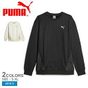 \セール★クーポン配布中/ プーマ オープンロード クルー スウェット スウェット メンズ ホワイト 白 ブラック 黒 PUMA OPEN ROAD CREW ...