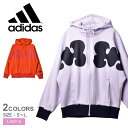 マリメッコ トップス レディース 【全品P5倍★SALE】 アディダス パーカー レディース adidas マリメッコ フーデッド トラックトップ ウェア ウエア トップス 長袖 フード ジップアップ 総柄 スウェット 裏起毛 フルジップ コラボ ダブルネーム 部屋着 ルームウェア