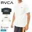 【ゆうパケット配送】 ルーカ BALANCE INSTITUTE TEE ラッシュガード ラッシュガード メンズ ブラック 黒 ホワイト 白 RVCA BALANCE INSTITUTE TEE BD041264 トップス サーフィン サーファー スポーツ 運動 ウエア ロゴ プリント サーフ クルーネック