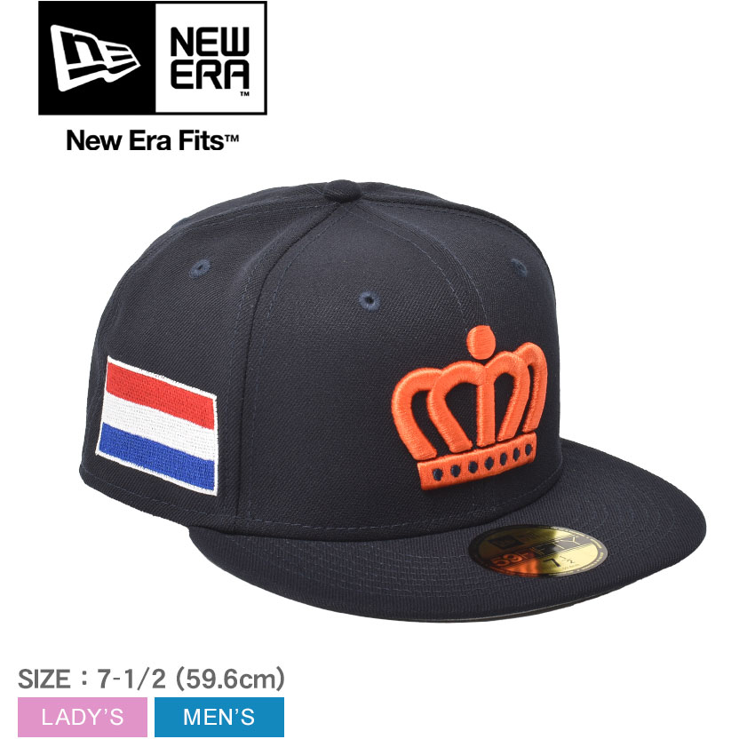  ニューエラ NETHERLANDS WBC 2023 帽子 メンズ レディース ネイビー 紺 オレンジ NEW ERA 60358248 ベースボールキャップ BBキャップ 野球帽 WBC ワールドベースボールクラシック オランダ ブランド 刺繍 チームロゴ ロゴ 国旗 カジュアル