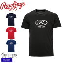 【今なら全品ポイント5倍】 ローリングス オーバルR Tシャツ 半袖Tシャツ 大人 一般 ブラック 黒 ネイビー 紺 レッド ブルー Rawlings AST13S06 野球 ベースボール ベースボールシャツ 一般 大人 野球用品 スポーツ 部活 運動 ソフトボール 練習着 練習着シャツ