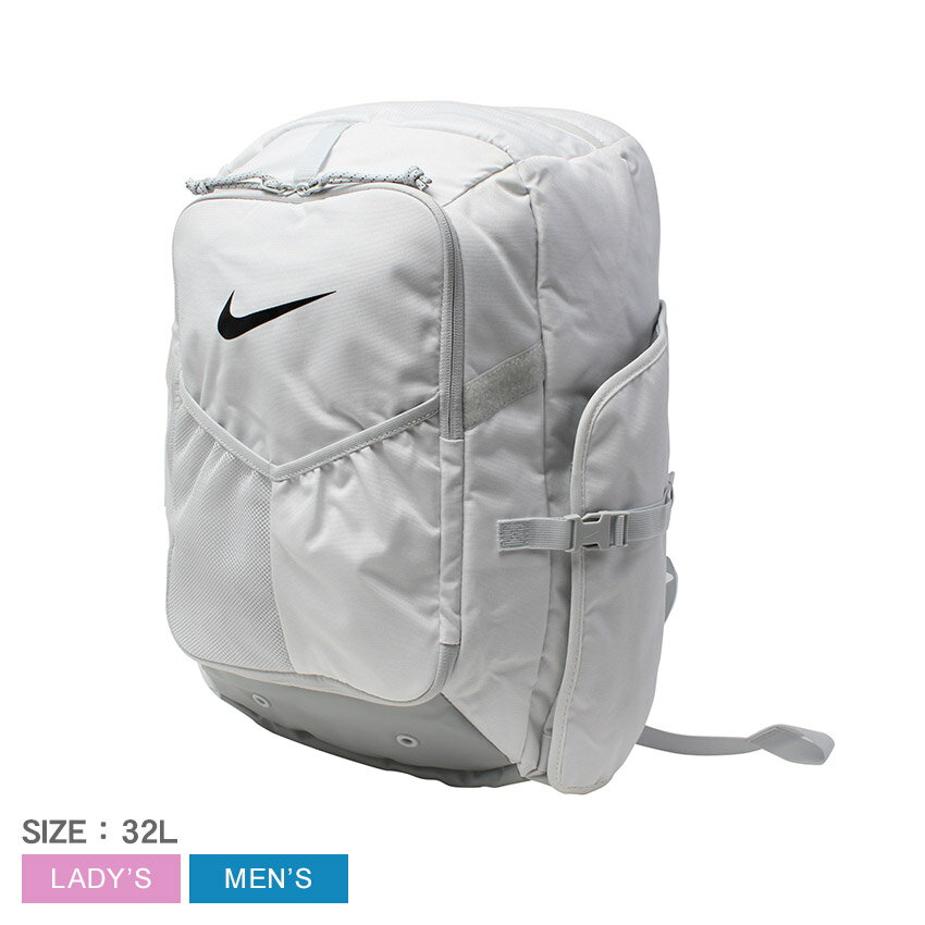 ナイキ DIAMOND BAT PACK SELECT 野球用バックパック メンズ レディース ホワイト 白 グレー NIKE N1009790 野球 ベースボ...