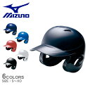 ヘルメット 【全品P5倍★SALE】 ミズノ 野球用品 MIZUNO 軟式用ヘルメット（両耳付打者用） 野球 ベースボール 防具 両耳付き バッター 軟式野球 部活 試合 ブラック 黒 ホワイト 白 ネイビー 紺 ブルー レッド 赤 1DJHR101