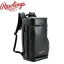 【全品P5倍★SALE】 ローリングス アスリートタンクバッグ 46L バックパック メンズ レディース ブラック 黒 Rawlings EBP13S11 野球 ベースボール バックパック リュック バッグ 一般 大人 野球用品 スポーツ 部活 運動 野球用バッグ 野球用バックパック その1