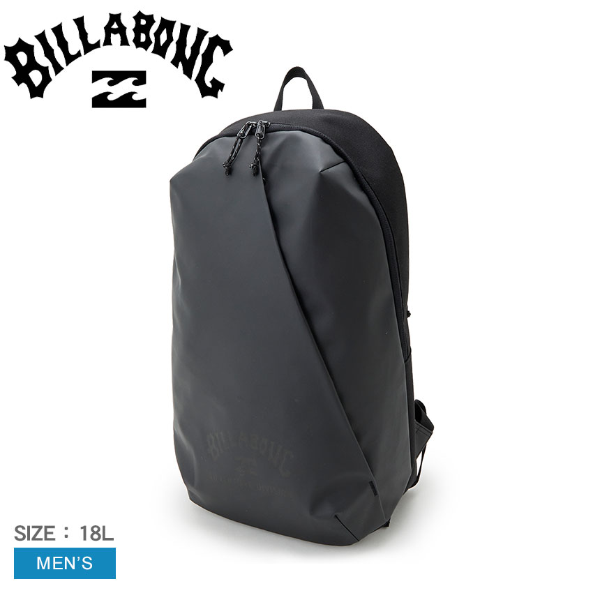 \セール★クーポン配布中/ ビラボン シンプル スタイル バックパック メンズ ブラック 黒 BILLABONG SIMPLE STYLE BE012952 リュックサック リュック カバン 18L 18リットル バッグ 鞄 ブランド サーフィン サーフ マリンスポーツ ストリート スケート アウトドア