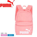 \セール★クーポン配布中/ プーマ フェーズ バックパック 22L バックパック メンズ レディース ピンク PUMA PHASE BACKPACK 22L 0...