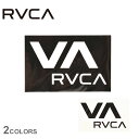 【ネコポス配送】 ルーカ VA RVCA W95 ステッカー ステッカー メンズ ホワイト 白 ブラック 黒 RVCA R24S005 スーツケース パソコン ...