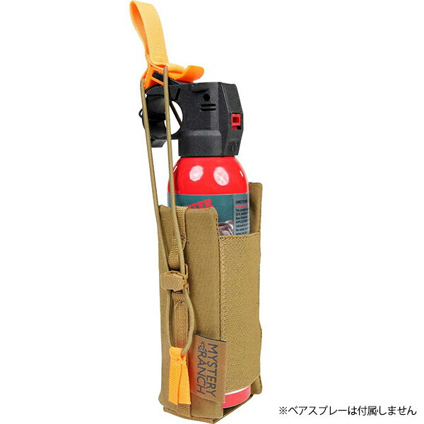 ★ポイント5倍＆クーポン★ミステリーランチ ベアスプレーホルスター (19761485) ／ 登山 キャンプ 山菜取り クマ避けスプレー用ポーチ 熊よけ クマ撃退 ベアスプレー ショルダーハーネスポーチ 外付け 後付けのサムネイル