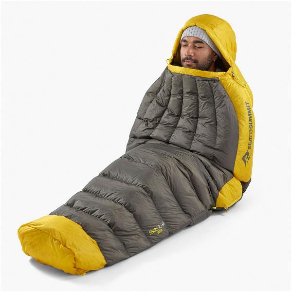 シートゥーサミット スパーク -9C (ST81452) ／ 寝袋 ダウンシュラフ 登山 キャンプ -9度まで 850FP 撥水 テント泊 マミー型 basecamp-saga-10004500 アウトドアショップベースキャンプ サンプル画像3