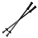 エバニュー ジョニーハイカー ダブル (EBH502) / トレッキングポール 登山 伸縮式 135cm 軽量 コンパクト ストラップなし シェルター設営にも