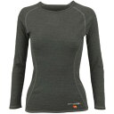 オンヨネ メリノPP ロングスリーブ 薄手 レディース (ODJ89506) / ベースレイヤー アンダーウェア 登山 ハイブリッド メリノウール混紡 保温 防...