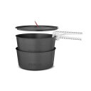 プリムス ライテックポットセット1.3L (P-740310) / クッカー コッヘル 調理器具 スタッキング グループ向け 収納袋付
