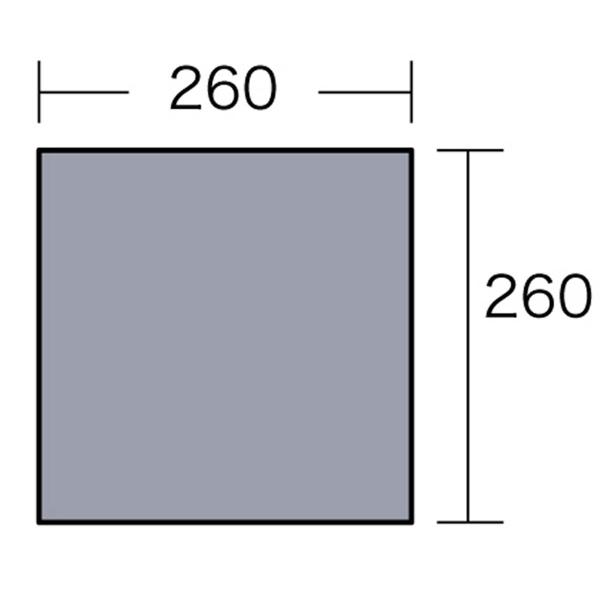 小川キャンパル PVCマルチシート 270×270用 (1405) ／ テントアクセサリー グラウンドシート マット オガワ キャンパルジャパン