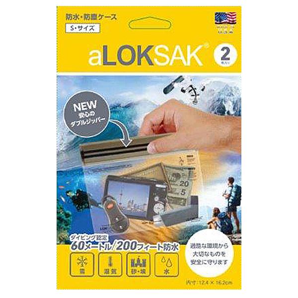 商品情報 ≪LOKSAK≫ 財布、鍵、カメラ、CDなど ロックサックの特徴は、『非常に破れにくくストレッチ性の高い防水ケース』です。 透明のケースなので中身が何なのかひと目ですぐにわかります。 防水性が高くサイズも豊富なので、電子機器のみならず 書類・貴重品・お金・薬などの用途に応じて使い分けることができます。 大雨による洪水災害に直面しても、水で濡れて困るものや泥などから 大切なものを汚さず守ります。 ●タッチパネル利用可。通話OK。動画や音楽もOK。 ●山登り、スキー、海などのアウトドアで！ 旅行で！ お風呂で！ ●電子機器だけでなく、書類、貴重品、お金、薬、濡れたら困る物ならなんでも！ ●気密性があり、埃・泥・砂からも守ります（IPX8規格）。 ●-40℃まで硬化せず、柔らかく保ちます。 ●超軽量でフラットに収納でき、かさばりません。 ●BPAフリー アメリカ食品医療局（FDA）とアメリカ国立科学財団（NSF）の承認済。 ●60メートル／200フィート防水。 ▼ 仕様 / スペック ▼ サイズ(縦×横) ・外寸:156×169(mm) ・内寸:124×162(mm) ＜特徴＞ ・災害時にも役立つ「ロックサック」安心のダブルジッパー ・ダイビング認定　60メートル/200フィート防水 ・Everything Storage & Transport Solutions ・非常に丈夫で破れにくくストレッチ性の高い防水ケース ※ブラウザやお使いのモニター環境により、 掲載画像と実際の商品の色味が若干異なる場合があります。 商品詳細画像は今シーズン展開外カラーを掲載していることがあります。 掲載の価格・デザイン・仕様について、予告なく変更することがあります。 予めご了承ください。