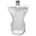 エバニュー ウォーターキャリー 2000ml グレー (EBY669) / ソフトボトル 2L 登山 キャンプ 軽量 コンパクト収納 テント泊 長期縦走
