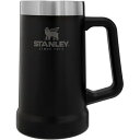 商品情報 ≪STANLEY≫ ビール愛好家におすすめのジョッキ。 世界トップクラスのビール消費国アメリカで開発されたSTANLEYの真空断熱ジョッキです。 700mlの大容量でビールやハイボールなどにおすすめ。 500ml缶のビールなどを1回で注ぎきれるサイズ感です。 取っ手が付いており飲みやすく、暑くなるシーズンに適当なアイテムです。 ▼ 仕様 / スペック ▼ サイズ：幅14.9×高さ17.2×本体径9.9cm 重量：360g 容量：0.7L 材質： 内びん/ステンレス鋼 胴部/ステンレス鋼 ハンドル/ポリプロピレン 保温効力：60度以上/1時間 保冷効力：10度以下/5時間 ※ブラウザやお使いのモニター環境により、 　掲載画像と実際の商品の色味が若干異なる場合があります。 　商品詳細画像は今シーズン展開外カラーを掲載していることがあります。 　掲載の価格・デザイン・仕様について、予告なく変更することがあります。 　予めご了承ください。