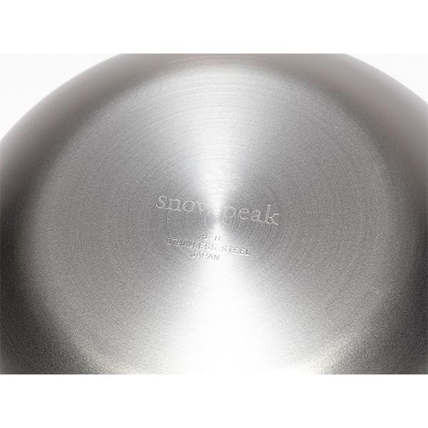 スノーピーク SPテーブルウェア ボール M (TW-030) ／ ボウル 14cm キャンプ 普段使い 食器 鉢 ステンレス 丈夫 スタッキング basecamp-saga-10003149 アウトドアショップベースキャンプ サンプル画像3