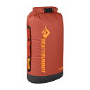 シートゥーサミット ビッグリバー ドライバッグ 20L (ST830590) / 防水 スタッフサック 厚手 沢登り カヤック カヌー キャンプ 頑丈 楕円型 オーバル