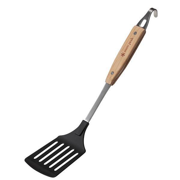 【特価・返品交換不可】●スノーピーク ナイロンターナー (CS-216) ／ フライ返し キャンプ キッチン 野外料理 おうちでも フック