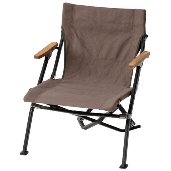 スノーピーク ローチェア ショート グレー (LV-093GY) ／ 椅子 折り畳み式 コンパクト収納 転倒しにくい ファミリーキャンプ 家でも使える