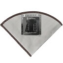ブッシュクラフト ステンレスメッシュコーヒードリッパー (51941) / コーヒーフィルター キャンプ 登山 繰り返し使える 軽量 コンパクト