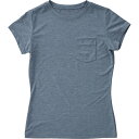 ティートンブロス ベイパーポケットティー レディース (TB251-290) / 登山 トレイルランニング Tシャツ 薄手 半袖 UVカット 吸汗速乾 ストレッ...
