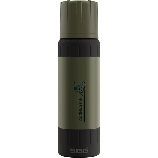 シグ アルパインスター 0.75L ／ 登山 キャンプ 水筒 ステンレスボトル 750ml 保温 保冷 コップ付き 真空断熱構造 漏れにくい