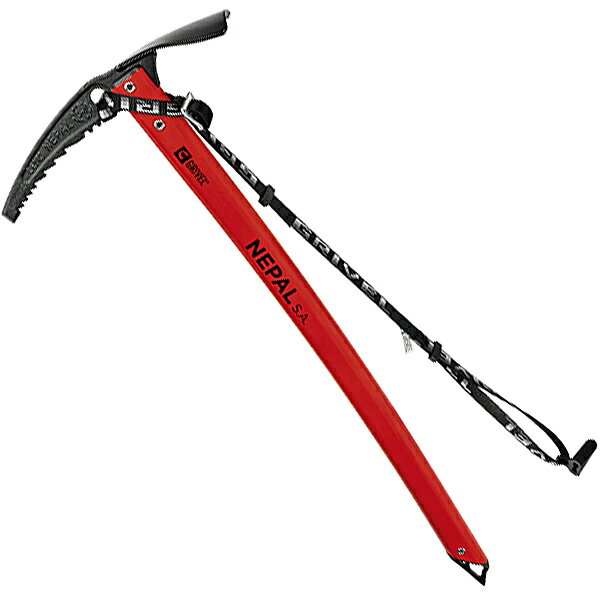 ★ポイント5倍＆クーポン★グリベル ネパールSA リーシュ付 (GV-PINEP.R) ／ ピッケル アイスアックス 冬..