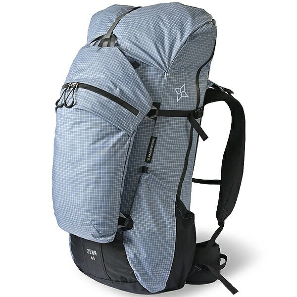 樂天商城 - パーゴワークス ゼン45 (HP601) ／ 登山 ザック 40+5L 縦走 テント泊 軽量 ショルダーポケット ボトルポケット 3way 背面長調節可能 洗濯可能なハーネス チューブトップ式 フロントポケット単体使用可